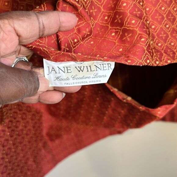 Jane Wilner Lux Linens King Pillow Shams (2) - Picture 6 of 7